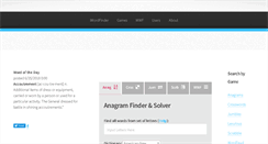 Desktop Screenshot of iwordfinder.com