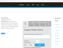 Tablet Screenshot of iwordfinder.com